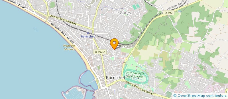localisation de l'entreprise GUILLET PARTICIPATIONS à PORNICHET