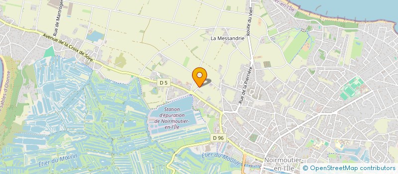 localisation de l'entreprise GUILLET PERE ET FILLE  NOIRMOUTIER-EN-L'ILE