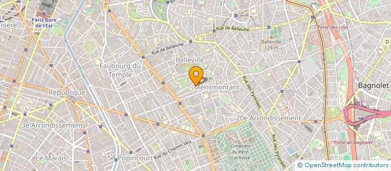 localisation de l'entreprise GUILLEUX SERRURERIE  PARIS
