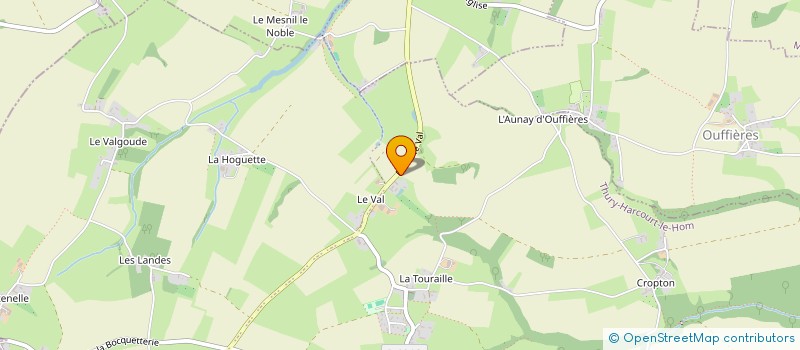 localisation de l'entreprise GUILLHARD CONFORT CAEN à THURY-HARCOURT-LE-HOM