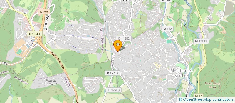 localisation de l'entreprise GUILLIEN HLD  MONTFERRIER-SUR-LEZ