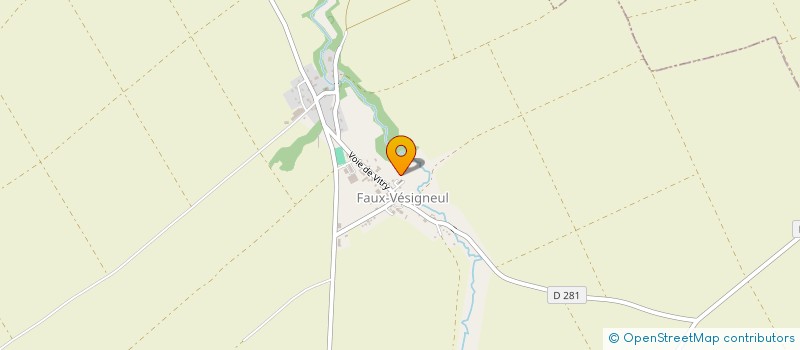 localisation de l'entreprise GUILLINDE  BUSSY-LETTREE