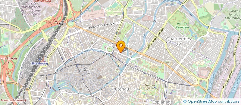 localisation de l'entreprise GUILLMOT FOREST AGENCY à STRASBOURG