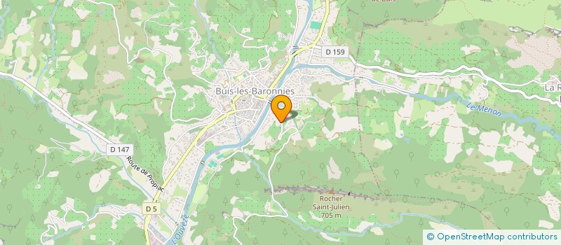 localisation de l'entreprise GUILLODIN à BUIS-LES-BARONNIES