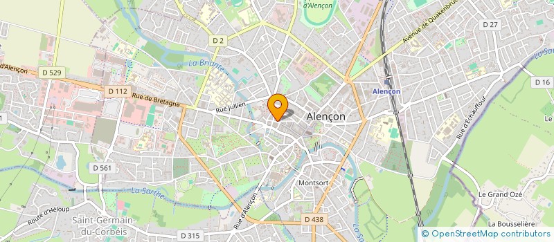 localisation de l'entreprise GUILLOIS à ALENCON