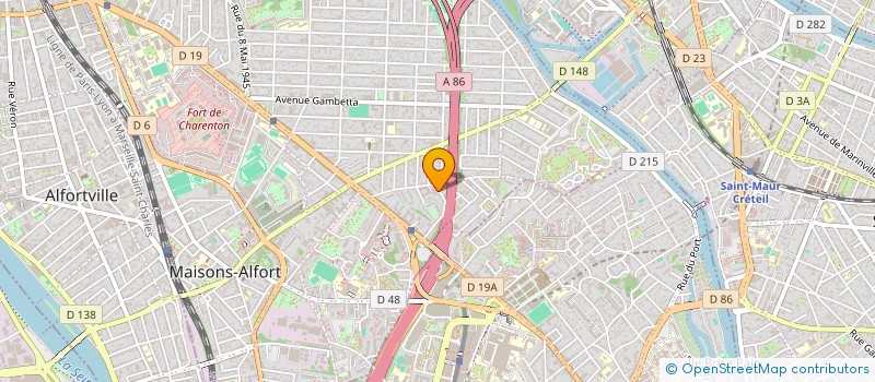 localisation de l'entreprise GUILLOIS MELISSA SAS  MAISONS-ALFORT