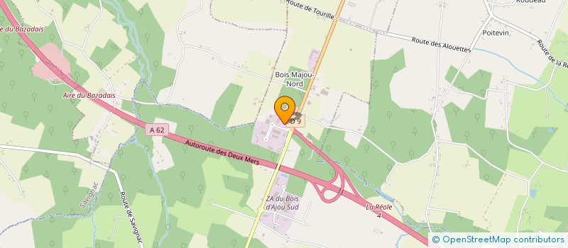 localisation de l'entreprise GUILLOMON  AILLAS