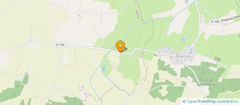 localisation de l'entreprise GUILLOT DAYCARD  LOIRE-AUTHION