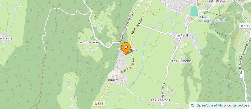 localisation de l'entreprise GUILLOT-DIAT INVEST  LANS-EN-VERCORS