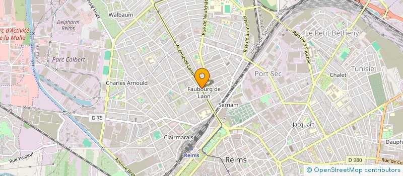 localisation de l'entreprise GUILLOT FRUMINET INDIVISION  REIMS