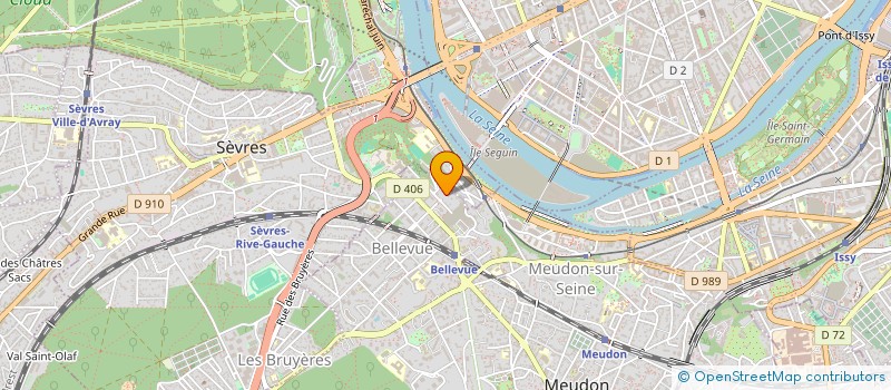 localisation de l'entreprise GUILLOT MONTROUGE  MEUDON