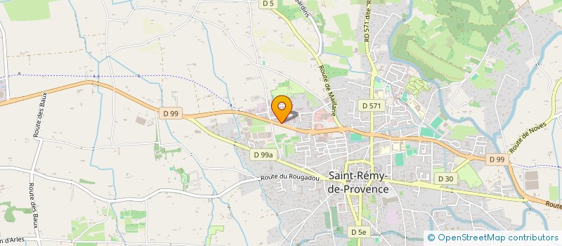 localisation de l'entreprise GUILLOT PATRIMOINE  SAINT-REMY-DE-PROVENCE