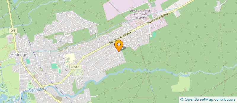 localisation de l'entreprise GUILLOT TEAM  AUDENGE