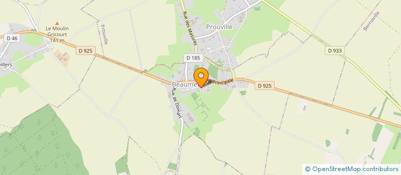 localisation de l'entreprise GUILLOT-VARLET  BEAUMETZ