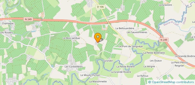 localisation de l'entreprise GUILLOT VICTOR ET FILS à VALLET