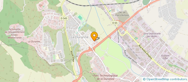 localisation de l'entreprise GUILLOTEAUX à AIX-EN-PROVENCE