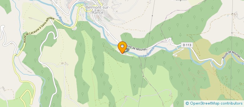 localisation de l'entreprise GUILLOTH à BELMONT-SUR-RANCE
