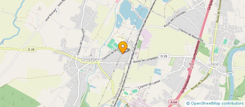 localisation de l'entreprise GUILLOUET ET FILS à LONGAGES