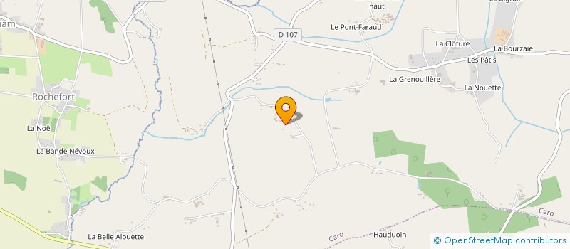 localisation de l'entreprise GUILLOUX DU CLYO à CARO