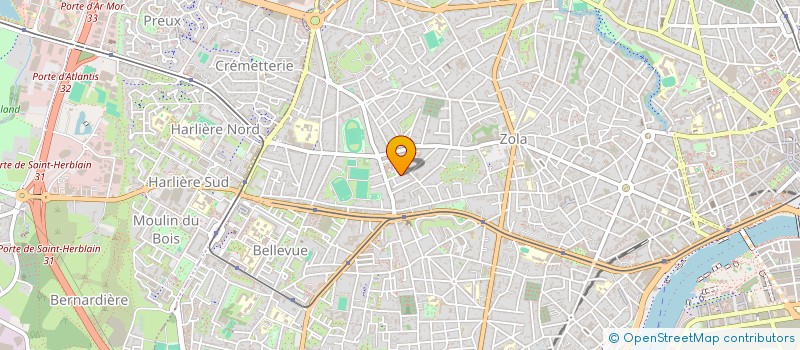 localisation de l'entreprise GUILLOUX INVESTISSEMENTS à NANTES