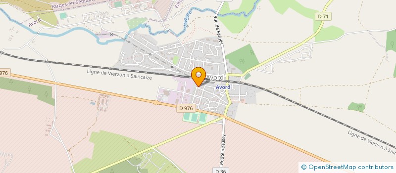 localisation de l'entreprise GUILMOT-GAUDAIS à AVORD