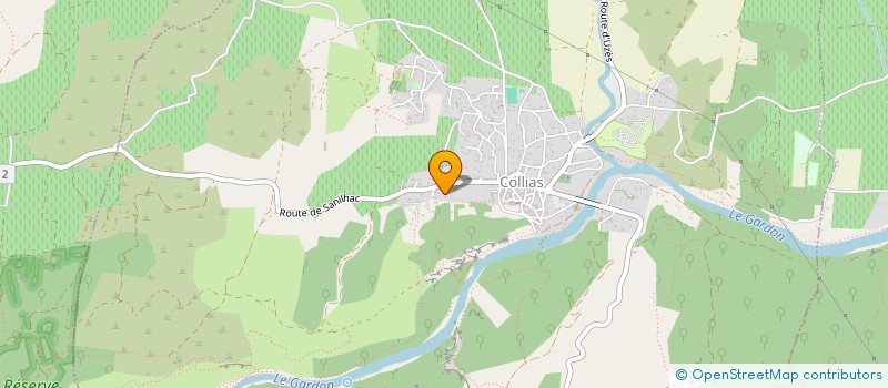 localisation de l'entreprise GUILO  REMOULINS