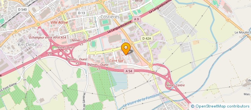 localisation de l'entreprise GUILO  NIMES