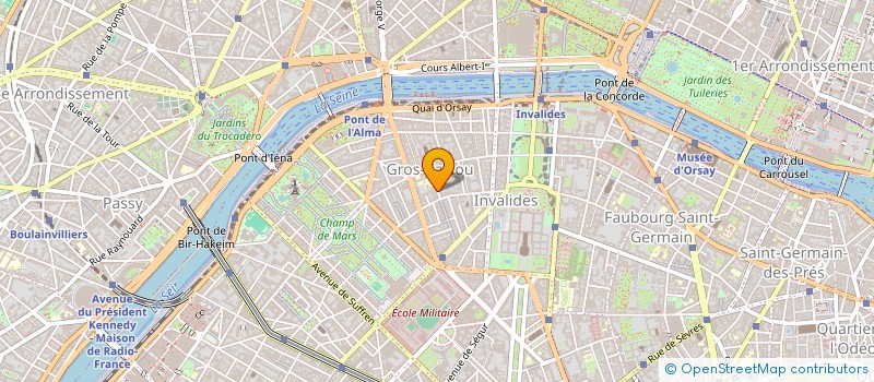 localisation de l'entreprise GUILOIS  PARIS