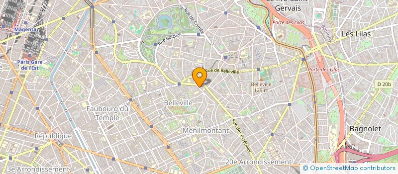 localisation de l'entreprise GUILTHI  PARIS