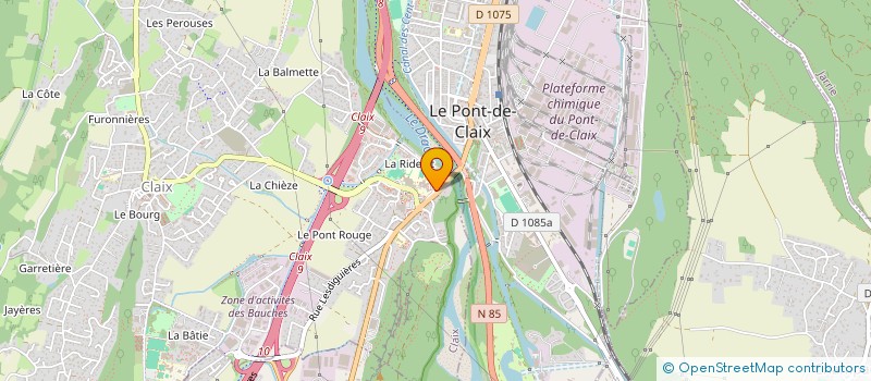 localisation de l'entreprise GUILTYPLEASURE  CLAIX