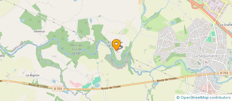 localisation de l'entreprise GUILU INVEST  LA SEGUINIERE