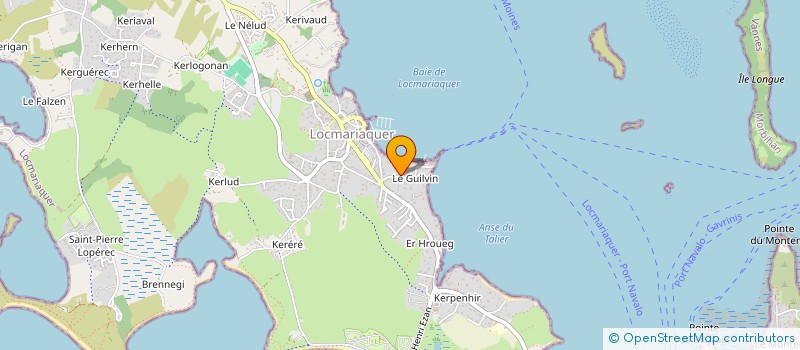 localisation de l'entreprise GUILVIN INDIVISION  LOCMARIAQUER