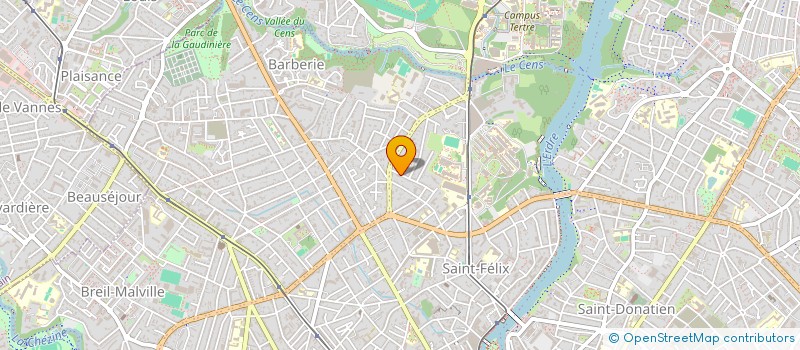 localisation de l'entreprise GUILY à NANTES