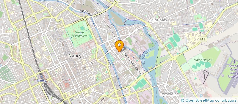 localisation de l'entreprise GUIMA  NANCY