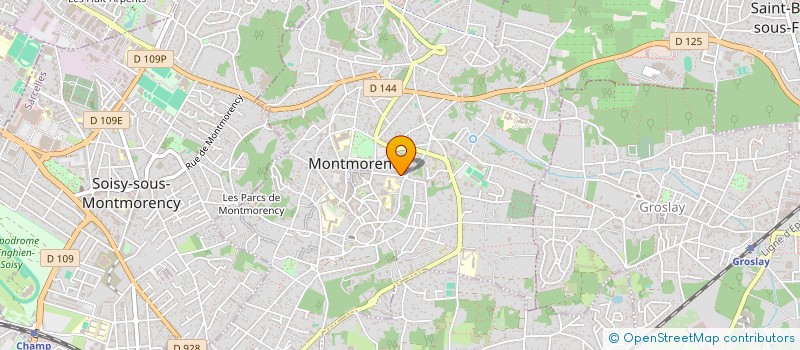 localisation de l'entreprise GUIMA NETTOYAGE à MONTMORENCY