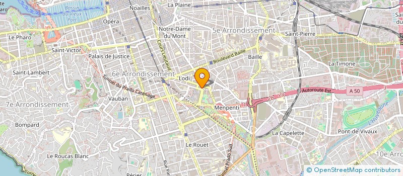 localisation de l'entreprise GUIMAGEFA  MARSEILLE