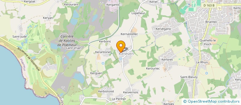 localisation de l'entreprise GUIMAJO à PLOEMEUR