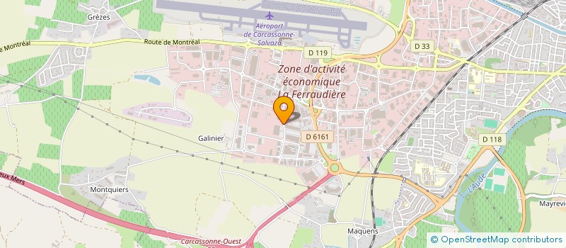 localisation de l'entreprise GUIMAR à CARCASSONNE