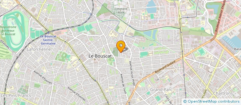 localisation de l'entreprise GUIMAR  LE BOUSCAT