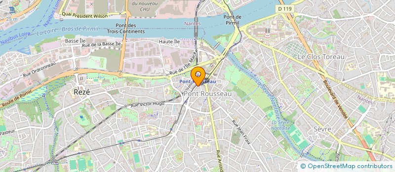 localisation de l'entreprise GUIMARAES & POULARD  REZE