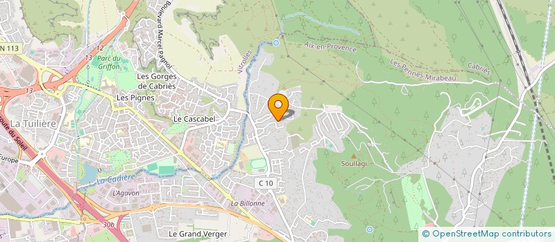 localisation de l'entreprise GUIMARDO à LES PENNES MIRABEAU