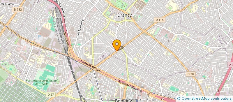 localisation de l'entreprise GUIMAT SERVICES à DRANCY