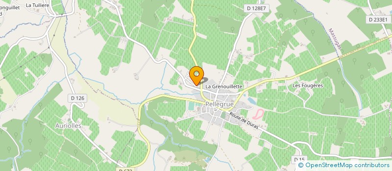 localisation de l'entreprise GUIMATECH  PELLEGRUE