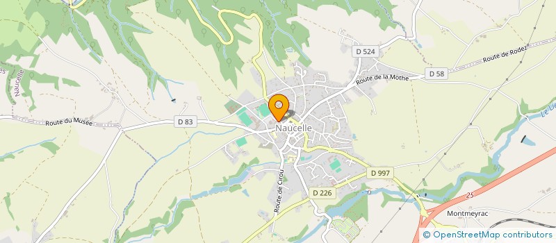 localisation de l'entreprise GUIMAVICAP  NAUCELLE