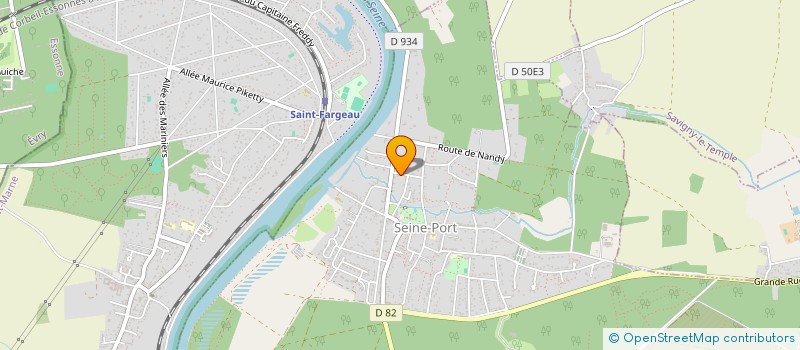 localisation de l'entreprise GUIMAX 69  SEINE-PORT