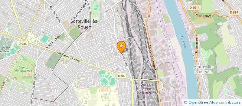 localisation de l'entreprise GUIMEL  SOTTEVILLE-LES-ROUEN