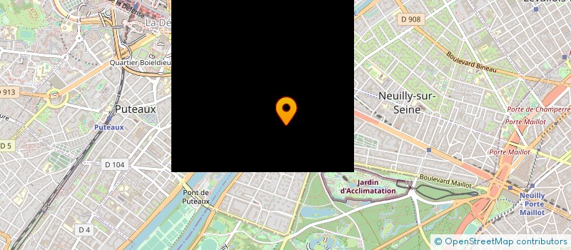localisation de l'entreprise GUIMEL PARIS à NEUILLY-SUR-SEINE