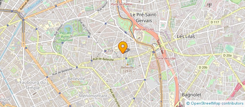 localisation de l'entreprise GUIMIER à PARIS
