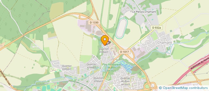 localisation de l'entreprise GUIMINEL BRANCA à SENLIS