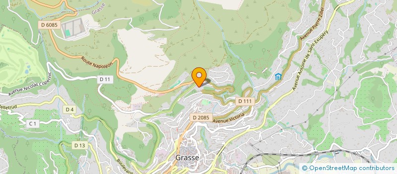 localisation de l'entreprise GUIMMA  GRASSE